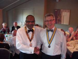 President Ray Dias and President Elect Richard Maxwell